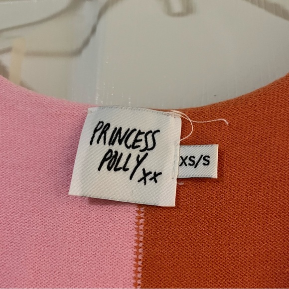 Princess Polly Pink & Orange Sienna Mini Dress - Picture 3 of 3